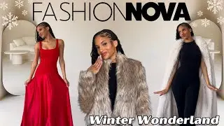 Winter Fashion Essentials ❄️ Cozy Faux Fur Coats & Dresses from Fashion Nova | Stay Chic & Warm!