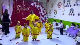 Балапан биі 2 част. чип-чип чужаләрім кіші топ, 8 наурыз, ертеңгілік