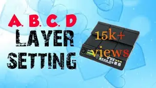 How to create A.B.C.D layers and velocity settings|yamaha dtx m12|voice, midi,instrument.