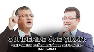 Ekrem İmamoğlu ve Özgür Özel CHP Grubu Değerlendirme Toplantısında Konuştu