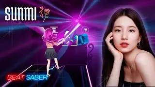 [Beat Saber] SUNMI GASHINA - 89.72% S Rank Expert+ [Full Body Tracking]