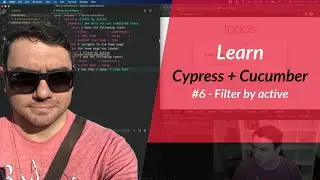 Learn Cypress + Cucumber Tutorial (06): Filter by active