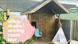 Studio vlog 002, studio tour, sewing room tour