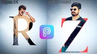 PicsArt editing new style| Name letter editing in PicsArt| PicsArt editing background change