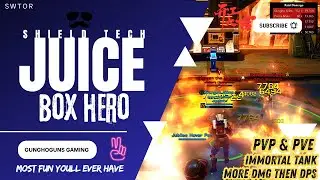 SWTOR 2025: 7.7 Powertech Shield Tech: Immortal DPS Tank Build - Juice Box Hero! PVP & PVE!