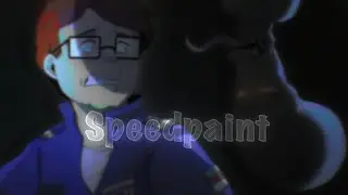 Behind you!:. Speedpaint (American Dad Fanart)