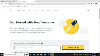 how to add font awesome CDN to web page 
