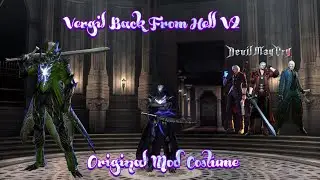 Vergil Mod Costume Back From Hell v2 + judgemen cut end like dmc 5 Mobox Emulator Android