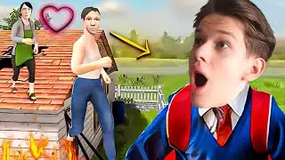 СБЕГАЮ ОТ ЗЛЫХ РОДИТЕЛЕЙ! КАК ПРОЙТИ ЭТУ ИГРУ? - Schoolboy Runaway
