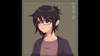 Pixel Art Portrait 2025 Timelapse