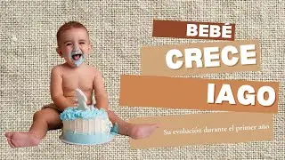 Iago, sesión de fotos evolutiva Bebé Crece.