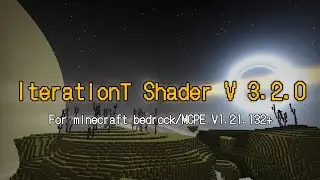How to download IterationT Shader for Minecraft bedrock or MCPE.
