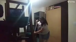 ÚLTIMA FAXINA NA CASA parte 2...ARRUMANDO E ORGANIZANDO SALA E COZINHA
