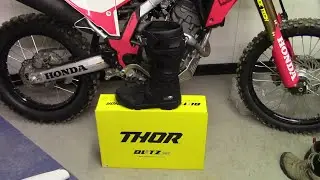 THOR Blitz XR Trail boots initial overview!