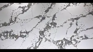 Beige background with grey/gold vein quartz slab GQ-T404