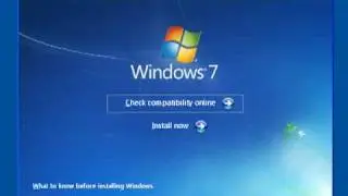 Installing Windows 7