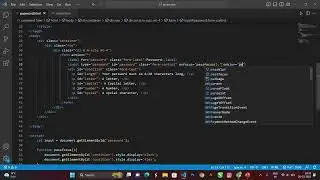 Password Validation with javascript