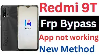 redmi 9t frp bypass / redmi 9 power frp bypass / redmi 9t frp bypass  app not working