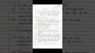 Class 12 Business studies | Direction handwritten notes | CBSE | NCERT | COMMERCE | NOTES | #shorts