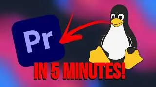 How to get ADOBE PREMIERE Running on LINUX in just 5 MINUTES (Wine/Bottles)