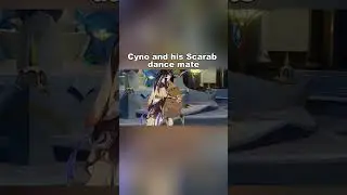 Cyno and his Scarab dance mate | Genshin Impact