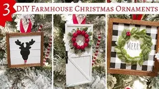 3 DIY Farmhouse Christmas Ornaments | Farmhouse Christmas Decor