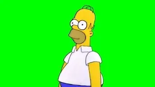 [Chroma Key] Homer Simpson “Oh, okay.” (The Simpsons) - Green Screen