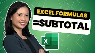 How To Use the SUBTOTAL Formula in Excel Easy Beginner Tutorial