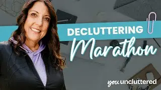Kick clutter to the curb, one step at a time
