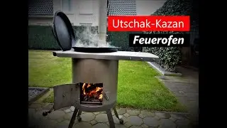 Utschak , Feuerofen , Holzofen einbrennen, Kazan Usbekekische Dutch Oven. Учак, печка обжиг , казан.