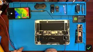 Apple iPad Pro 11inch 2nd Generation A2068 No Power 5V 0.000A Draw Diagnostics via Thermal Camera