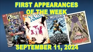 First Appearances of the Week: September 11, 2024