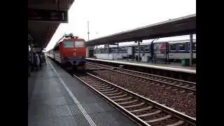 Vlaky Choceň: R 869 ŠPILBERK, příjezd + start, 13.8.2015