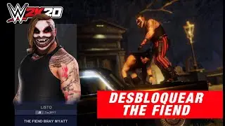 COMO CONSEGUIR A THE FIEND "BRAY WYATT" | WWE 2K20