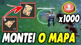 MONTEI O MAPA COM OS 12 FRAGMENTOS E PEGUEI O PRÊMIO - Last Day On Earth