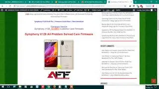 How To Flash Symphony V128 Frp Reset Nv Error Fix Hang Logo Dead Recovery Care Firmware