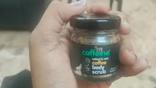 mCaffeine Coffee Body Scrub Review #mcaffeine #bodyscrub #coffee #productreview Honest Feedback