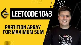 LeetCode 1043  Partition Array for Maximum Sum - python