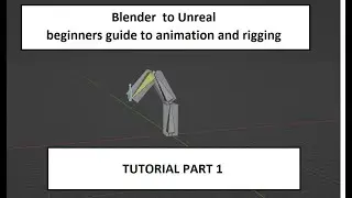 BLENDER TO UNREAL ENGINE 5 ANIMATION AND RIGGING WORKFLOW FOR BEGINNERS