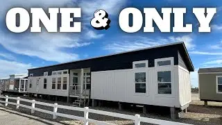 WOW, single wide mobile home like NEVER before! Prefab House Tour