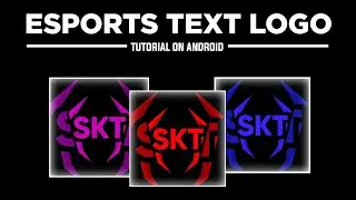 How to Make Esports Logo Design on Android || Logo for Gaming channel || Technical Graphic