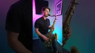 Unleashing a Saxy symphony using just a saxophone!