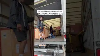 $7000 bike arriving like this is crazy 