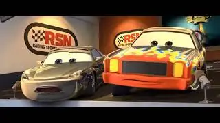 a McQueen se le poncho la llanta. cars en español mexicano