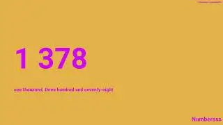 All numbers from 1 to 2189
