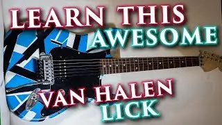 Learn this KILLER Van Halen Lick! | Guitar Lesson