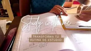 TARDE de ESTUDIO📚🍵 (Fichas de estudio, guía, tips...)✨