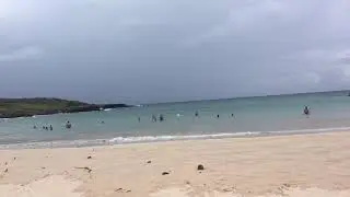 Пляж на острове Пасхи