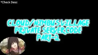Nimbus Private Server Code!Part-2 Shindo Life • Roblox