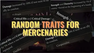 [Wartales Guide] Trait Introduction and List!